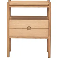 Hubsch Appeal Table De Chevet Naturel | 881608