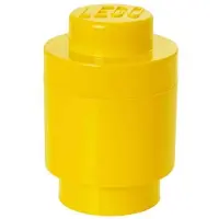 LEGO Boîte de Rangement Lego Round 1 Jaune