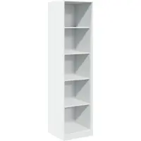 vidaXL Armoire blanche 50x50x200 cm Bois composite