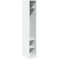 vidaXL Armoire blanche 30x50x200 cm Bois composite