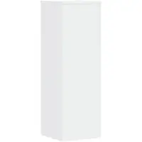 vidaXL Support pour plantes blanc 33x33x100 cm bois d'ingénierie
