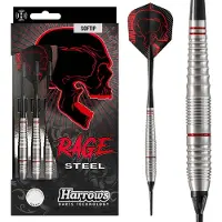 Harrows Fléchettes Rage Steel Softip Ragesteel (20 g)