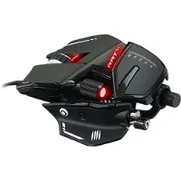 Mad Catz R.A.T.8+ - Souris - optique - 11 boutons - filaire - USB - noir