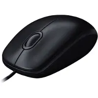 Logitech Mouse M90, droitier et gaucher, optique, USB Type-A, 1000 ppp, gris