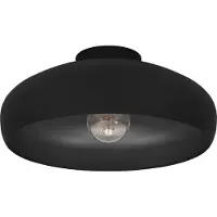 Eglo Mogano, 1 ampoule(s), E27, IP20, noir
