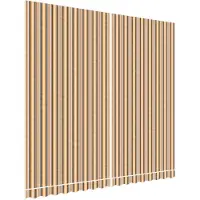 vidaXL Toile de store Multicolore Rayé 4x3,5 m