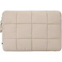 Selencia Pochette ordinateur puffy 15-16 pouces - Beige