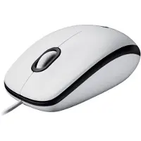 Logitech M100 - Souris - droitière et gauchère - optique - 3 boutons - filaire