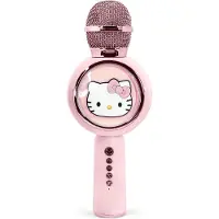 OTL TECHNOLOGIES Led Hello Kitty Karaoke Microphone Rose