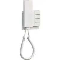 Elcom Poste d'interphonie intérieur AP polarws brillant. FÉN - Téléphone interphone blanc REK241Y