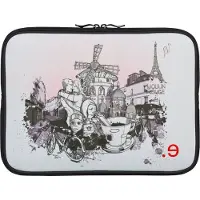 Be.Ez LArobe I Lov Paris Montmartre - Sacoche pour ordinateur portable - 15.4