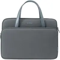 Tomtoc Domyślna nazwa (14", Apple, Microsoft), Sac pour notebook, Gris