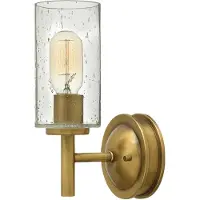 HINKLEY Applique murale Elstead Collier, douille E27, style Heritage, en laiton