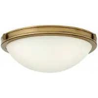 HINKLEY Luminaires de plafond Elstead Collier, douille E27, modèle Heritage, en laiton, 2 lumières