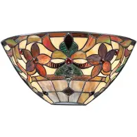 QUOIZEL Applique en verre teinté Kami 2xE14 60W