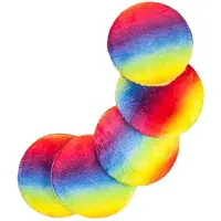 GLOV Moon Pads Rainbow Tampons réutilisables, 5 pièces