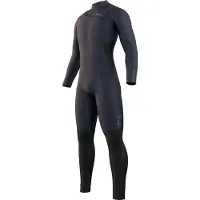 Mystic Majestic 5/4 Mm Long Sleeve Chest Zip Neoprene Suit Gris S Homme