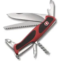 Victorinox RangerGrip 55 rouge-noir 0.9563.C couteau suisse