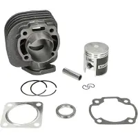NARAKU Kymco Agility 50 Rs 2t 10-17/like 50 2t 11-15/top Boy 50 97-01 Cylinder Kit Argenté