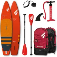Fanatic Ripper Air Touring 10´0´´ Inflatable Paddle Surf Set Orange 304.8 cm / 66 cm