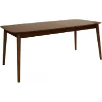 SoHome Montreux Table de salle à manger extenstible papillon, couleurs de noyer.