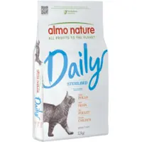 Almo Nature Daily Sterilised au poulet pour chat stérilisé