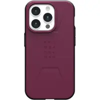 Uag Iphone 15 Pro 6.1 Pro Civilian Magsafe Phone Phone Case Rouge