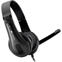 Canyon CNS-CHSC1B Headset HSC-1 3.5mm Klinke Mikrofon black retail