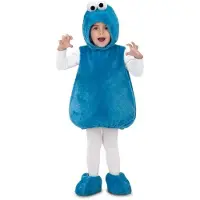 MOM Cookie Monster Junior Costume Bleu 3-4 Years Enfants