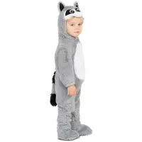MOM Raccoon Junior Costume Gris 7-12 Months Enfants