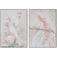 Sublime Market Connect Tableau - - Perroquet Tropical - 100 x 140 cm - Multicolore - 2 unités