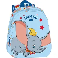 Safta - Plecak 3D Disney Dumbo 33cm - Oficjalny Produkt Premium dla Dzieci