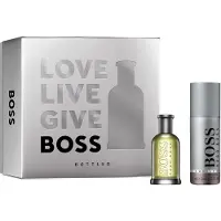 HUGO BOSS Coffret comprenant : Eau de toilette Boss Bottled 50 ml et Déodorant spray 150 ml