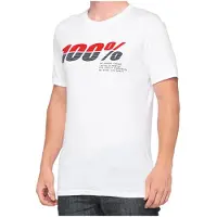 100% Hommes, T-shirt, Bristol Shirt, Blanc, (XL)
