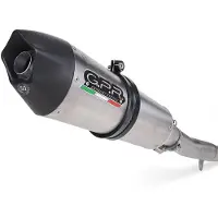 Gpr Exclusive Gpe Anniversary Titanium Dual Speed Triple 1050 11-15 Homologated Slip On Muffler Noir,Argenté Homologated
