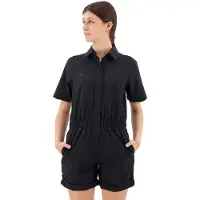 Columbia Silver Ridge Utility Short Sleeve Romper Noir XS Femme