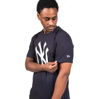 New Era Mlb Regular New York Yankees Short Sleeve T-shirt Bleu L