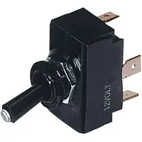 Sierra Tip Lit Toggle Switch 11-tg40310 Noir