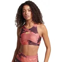 Superdry pour femme. WS311591A Soutien-gorge Core Active orange, violet (XXS), Sport, Multisport, Polister recyclé, Durable