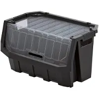 Kistenberg Plastový úložný box uzavíratelný TRUCK MAX PLUS 396x380x282 mm - barva: černá
