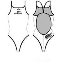 Turbo All White Swimsuit Blanc XL Femme