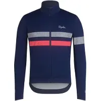 Rapha Brevet Gore-tex Infinium Long Sleeve Jersey Bleu M Homme