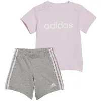 Adidas Ensembles de survêtement I LIN CO T SET filles - Rose - 6 / 9 mois