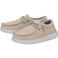 HeyDude Baskets basses enfant HD-40044 filles - Beige - 31