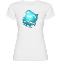 Kruskis Underwater Dream Woman Short Sleeve T-shirt Blanc M Femme