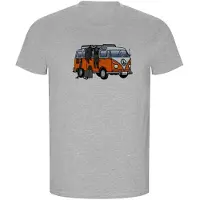 Kruskis Hippie Van Spearfish Eco Short Sleeve T-shirt Gris XL Homme