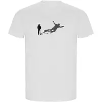 Kruskis Shadow Dive Eco Short Sleeve T-shirt Blanc XL Homme