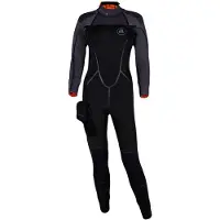 Apeks Thermiq 5 Mm Woman Diving Wetsuit Noir L Femme