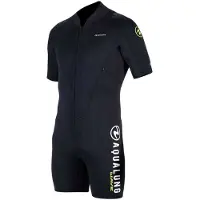 Aqua Lung 4 Mm Short Sleeve Shorty Noir ML Homme