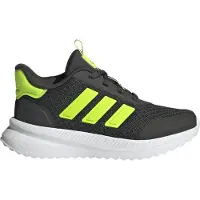 Adidas Chaussures pour enfants X PLRPATH, modèle IH4852, couleur gris et vert néon, taille 28